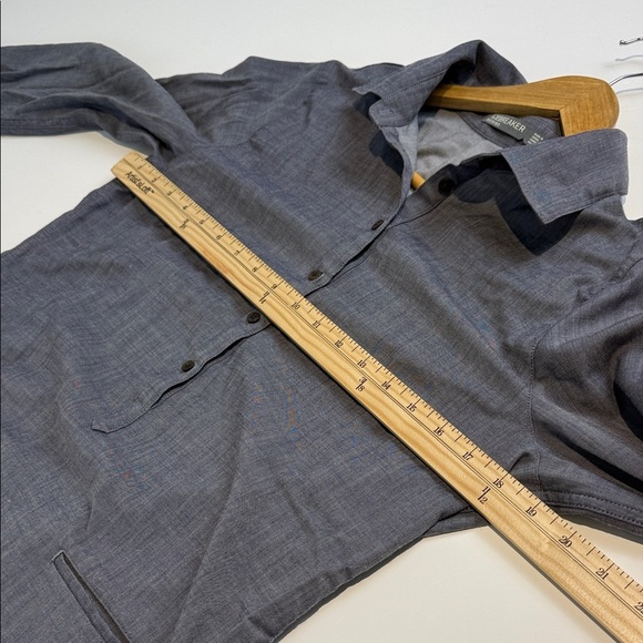 Icebreaker Grey/Blue Tunic/Dress Top Size Medium - Picture 7 of 9